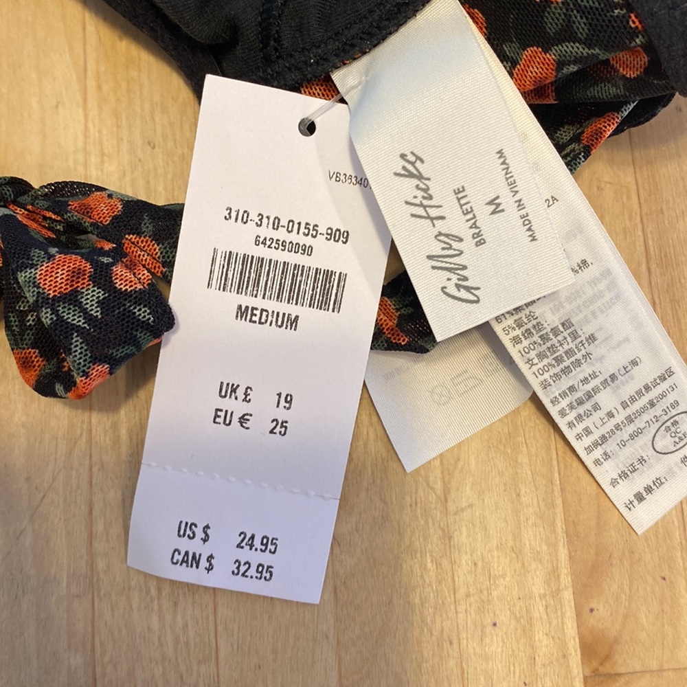 Golly Hicks cropped bralette/cami - Picture 4 of 5